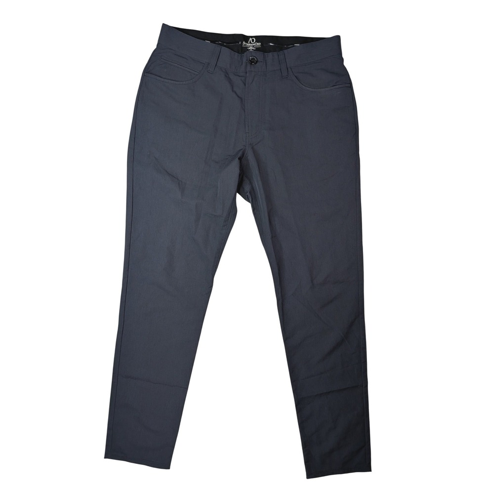 AndersonOrd Golf Pants Mens 34x30 Navy Performance Stretch 5 Pocket